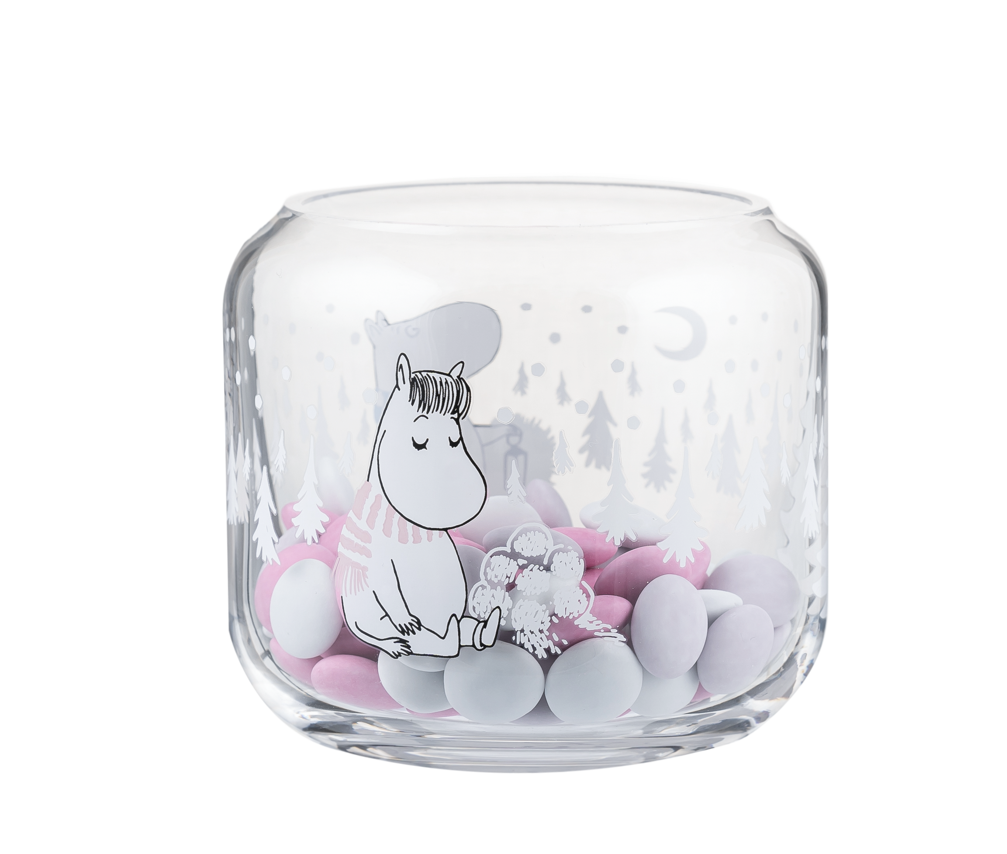 Moomin candle holder/bowl 8 cm - Snowfall - 3