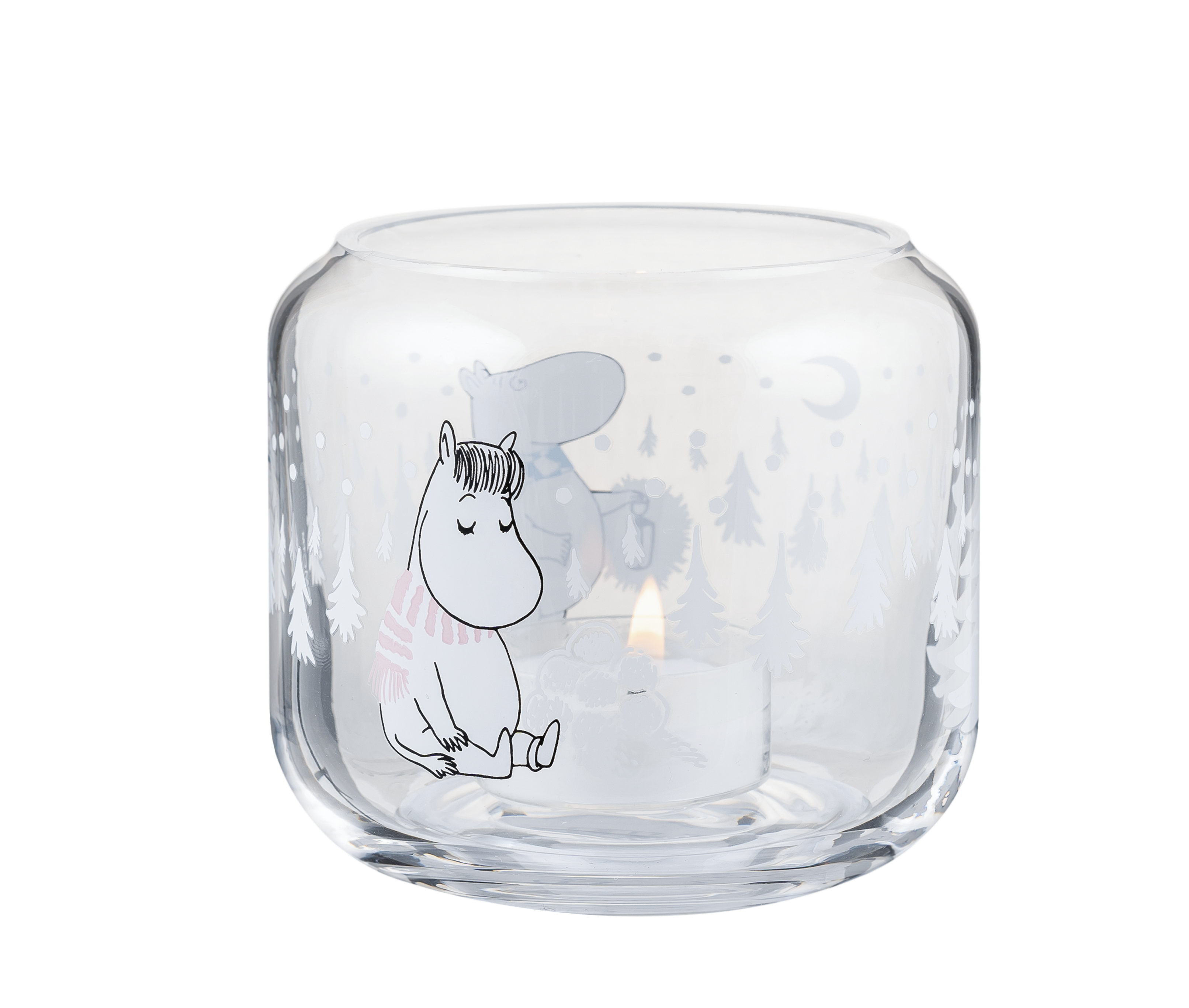 Moomin candle holder/bowl 8 cm - Snowfall - 2