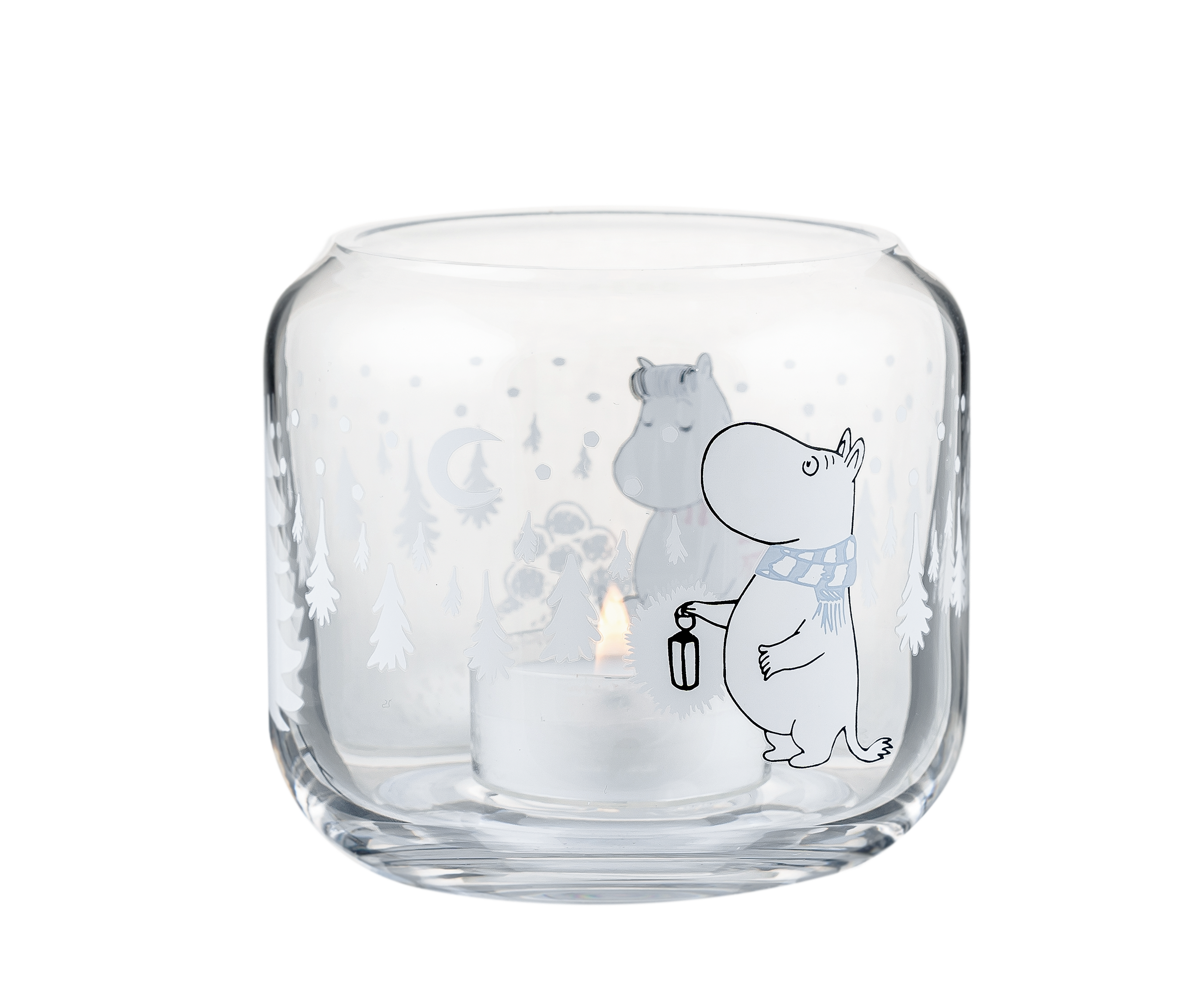 Moomin candle holder/bowl 8 cm - Snowfall - 4