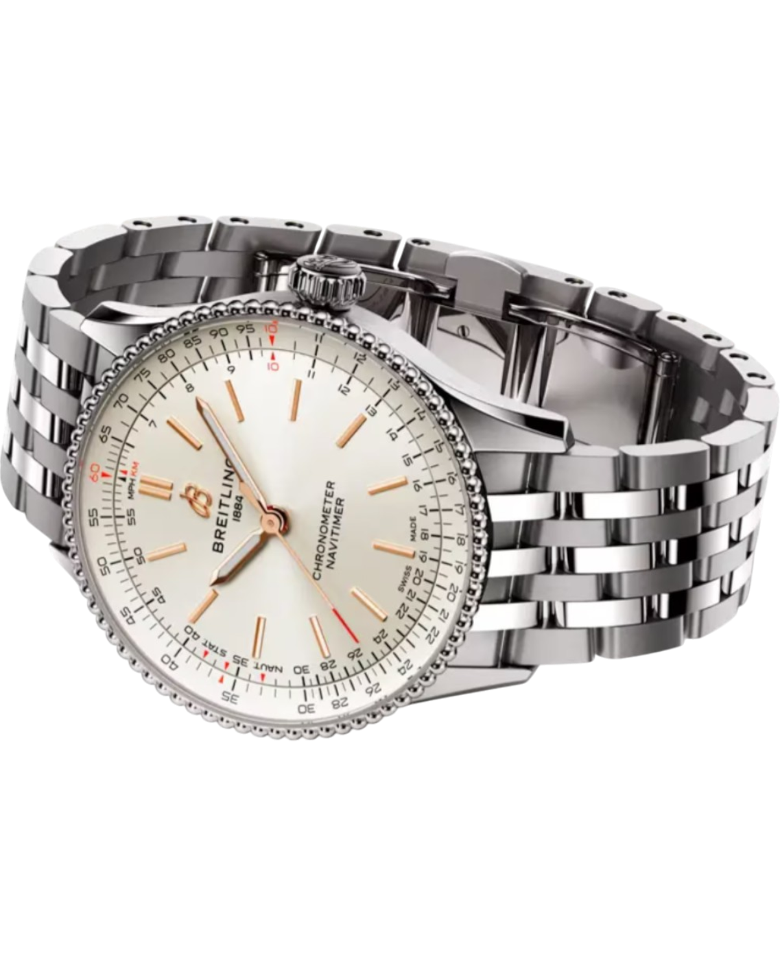 Breitling A17327211G1A1 Navitimer Automatic 36 vit sida