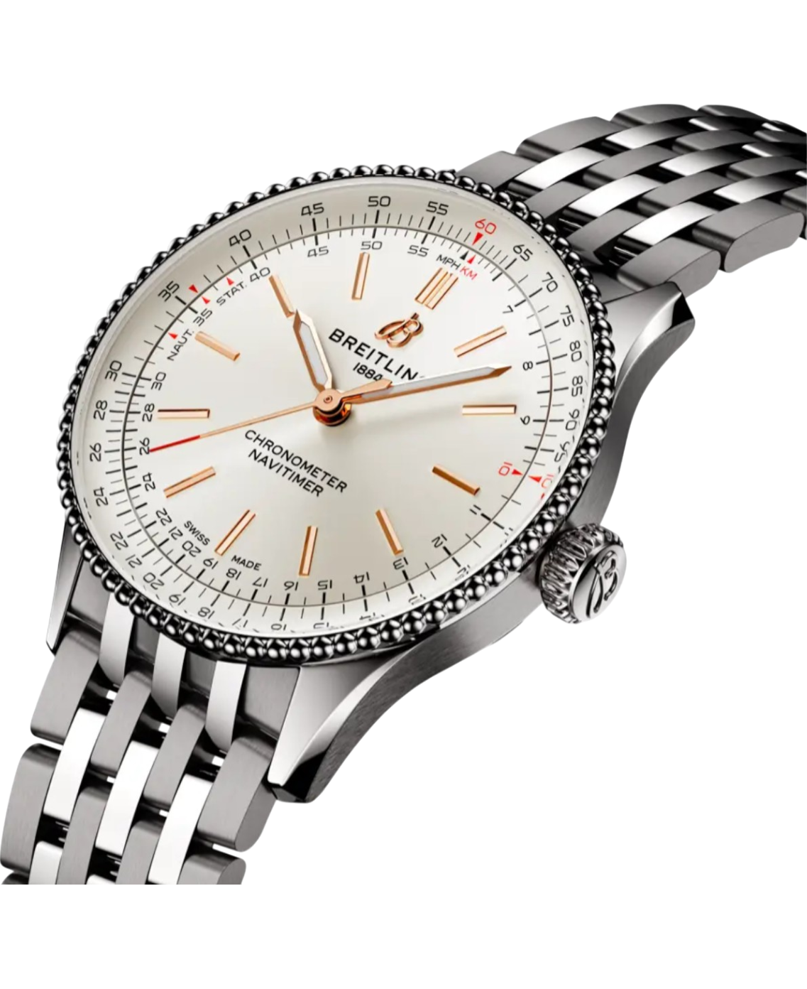Breitling A17327211G1A1 Navitimer Automatic 36 vit profil