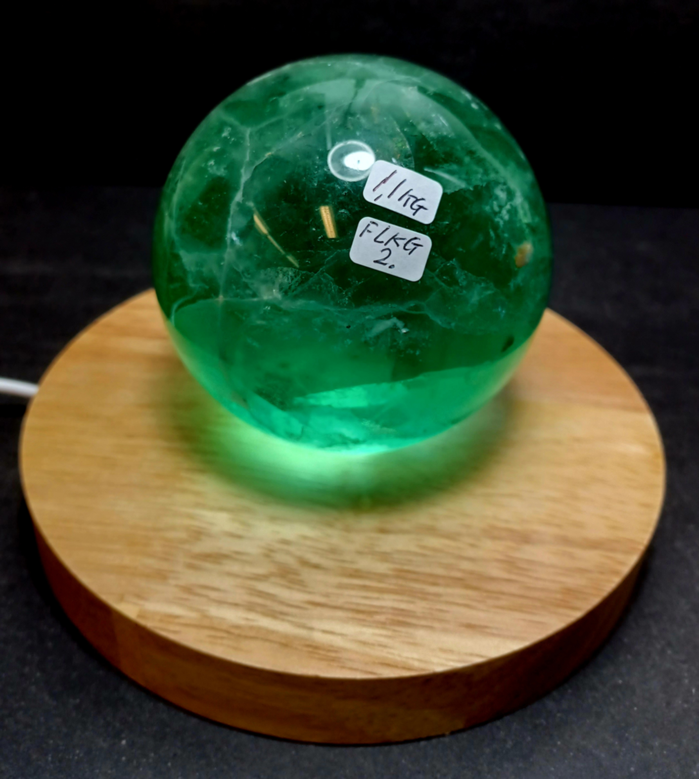 Grön Fluorit Klot / Kula - FLKG2