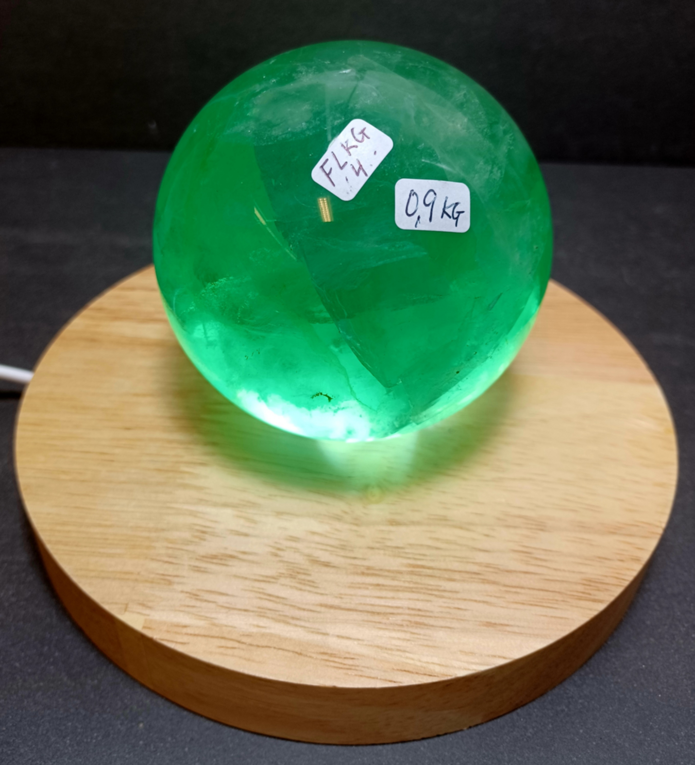 Grön Fluorit Klot / Kula - FLKG4