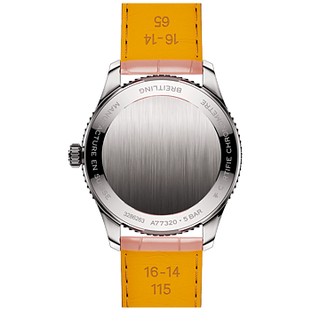 Breitling A77320D91K1P1 Navitimer 32 rosa baksida