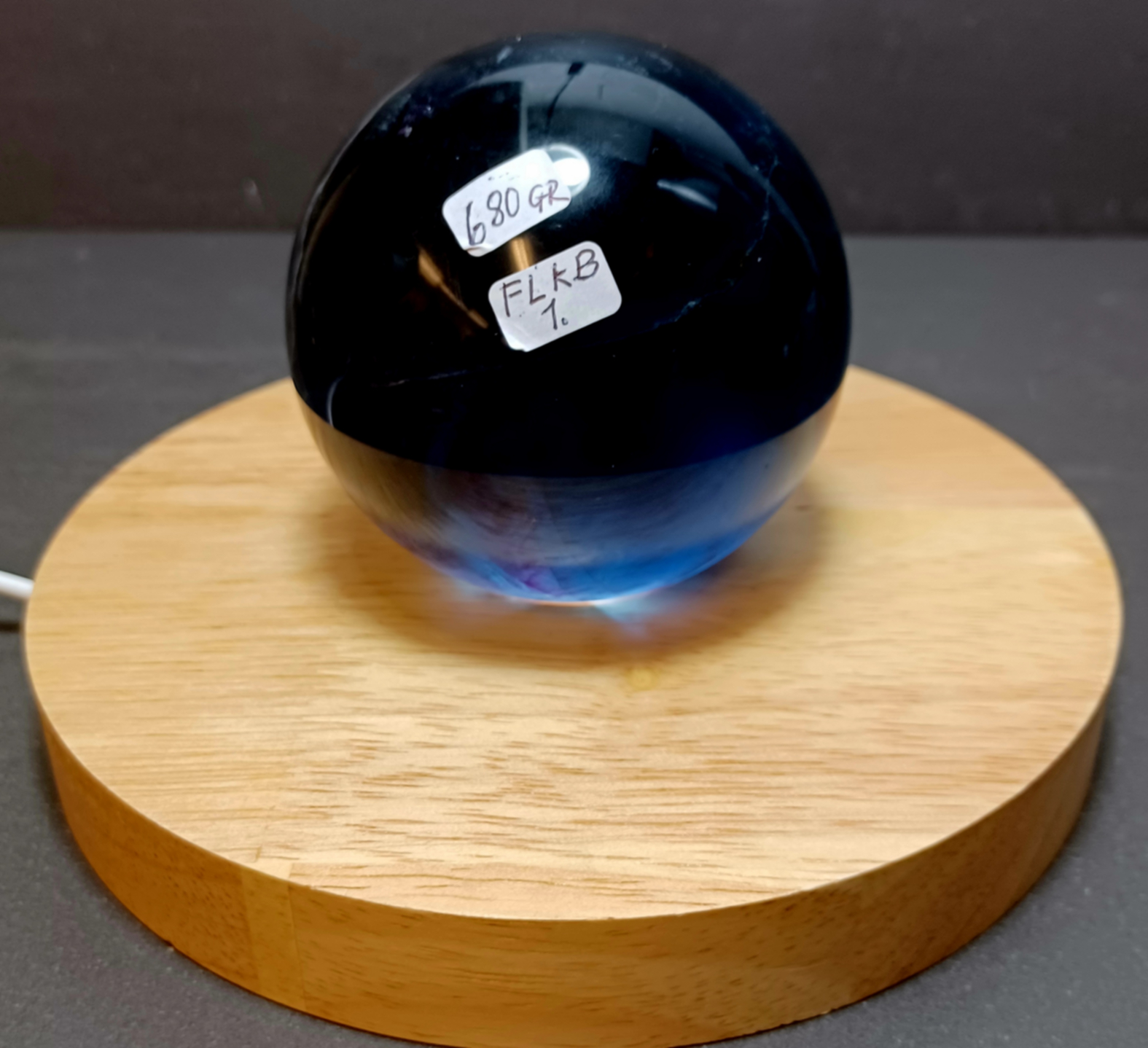 Blå Fluorit Klot / Kula - FLKB1