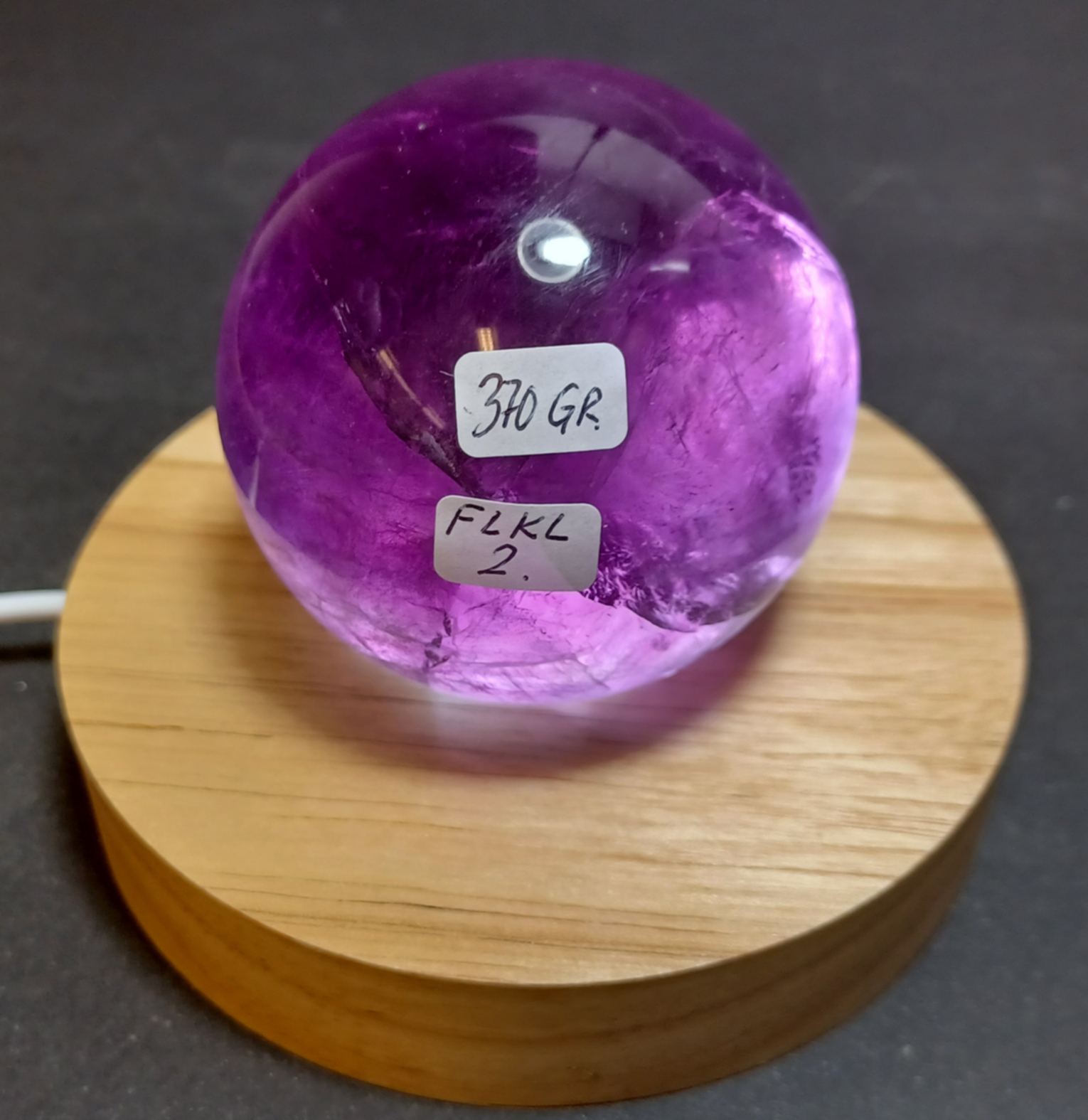 Lila Fluorit Klot / Kula - FLKL1