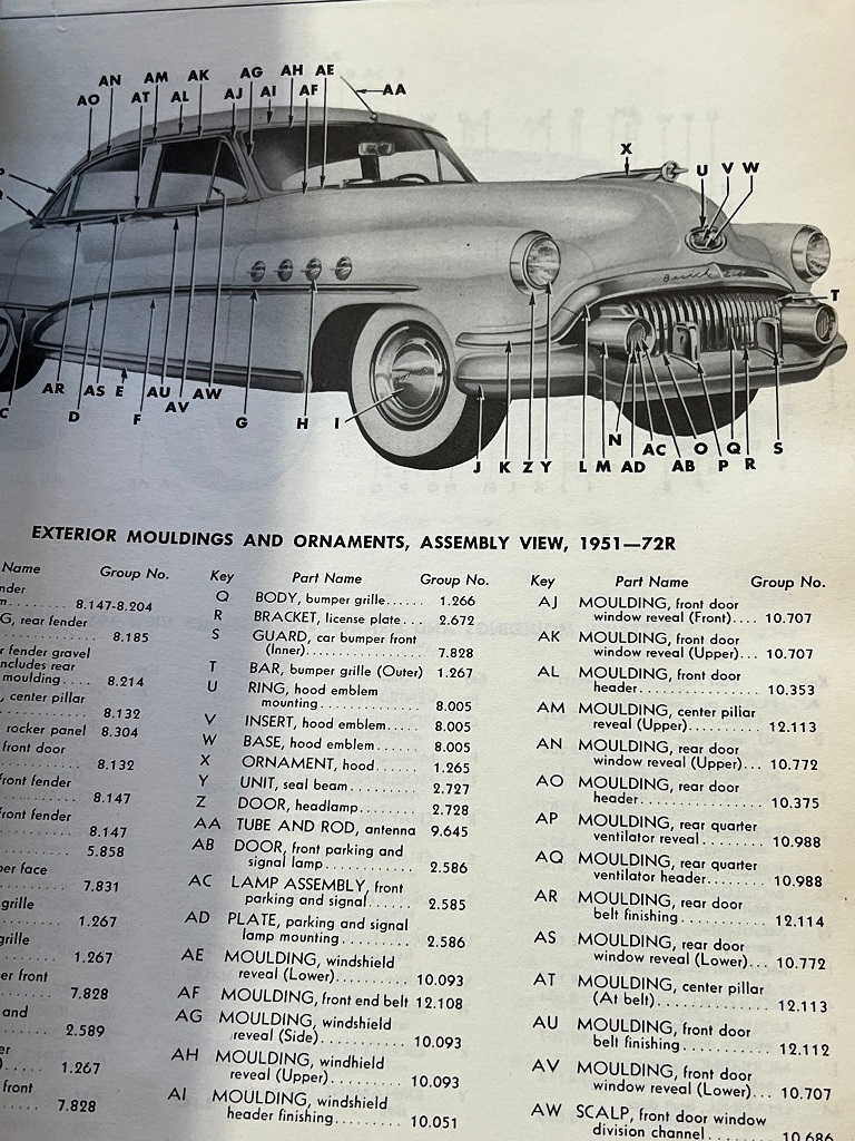 1956 - 1930 Buick Master Chassis Parts Book - 3