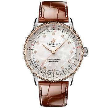 Breitling U17327211A1P1 Navitimer Automatic 36 stål och 18 k rött guld  