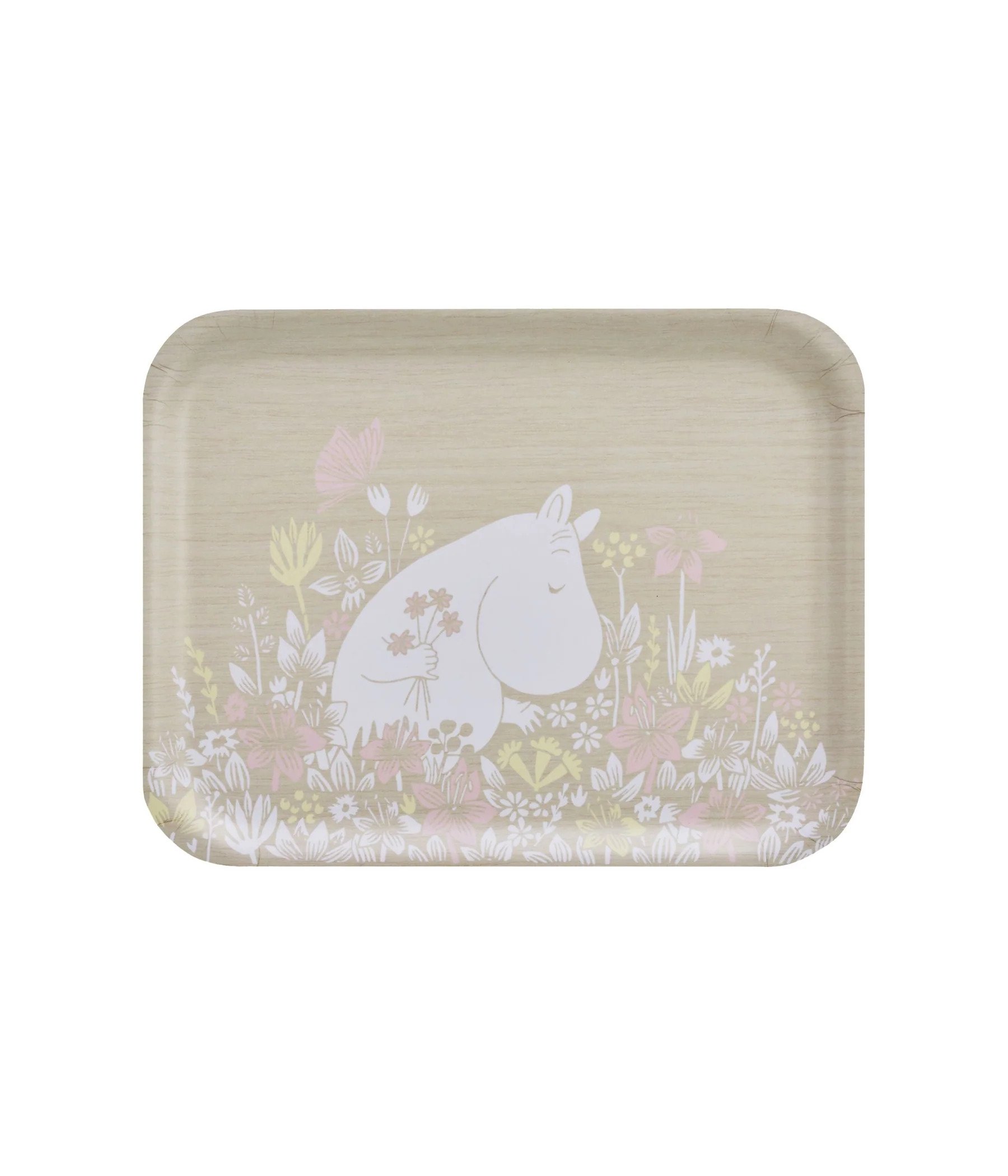 Mumin Bricka 36x28 cm - Flower Field