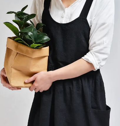 Lantligt förkläde - Olika färger