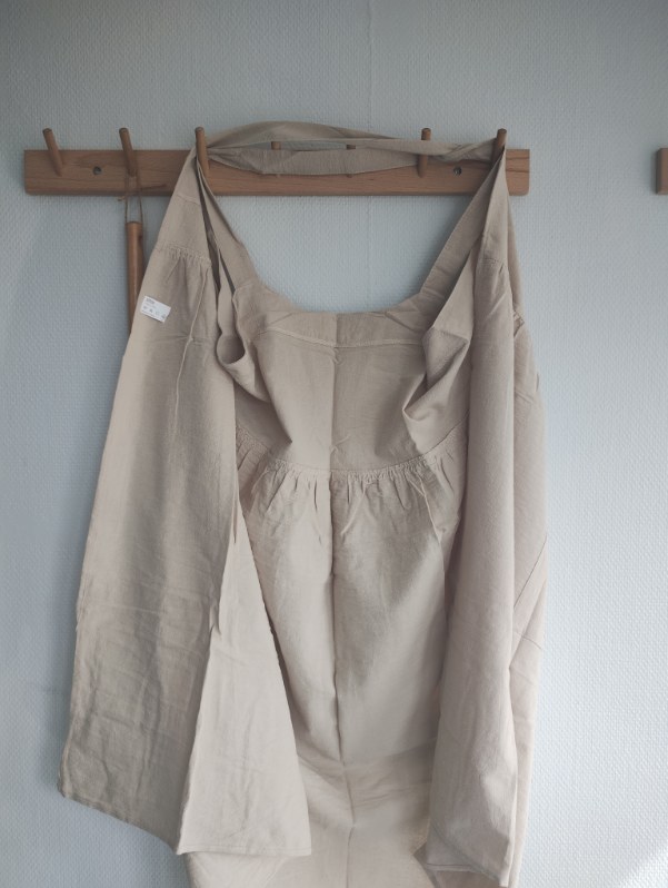 Lantligt linneförkläde - Olika färger - 6