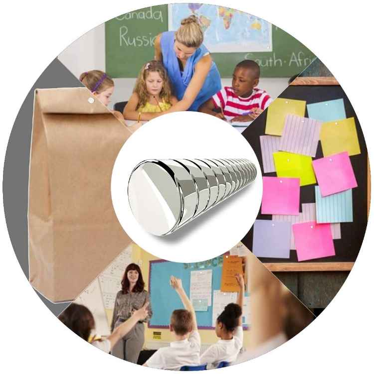 Strong Magnets - Bulletin Board / Refrigerator 40-pack - 4