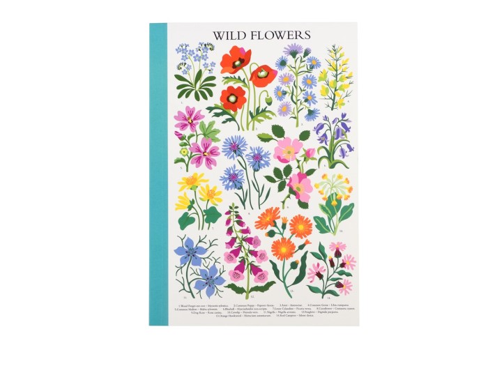 Anteckningsbok - Wild Flowers
