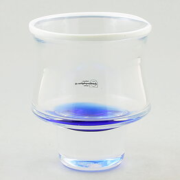 Erik Höglund (1990) Limited Footed Bowl with Blue/White Decor 12 cm