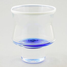 Erik Höglund (1990) Limited Footed Bowl with Blue/White Decor 12 cm