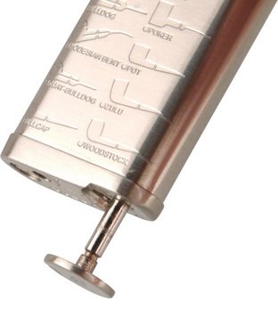 Passatore Leonard Flint Piptändare Nickel Satin Antique