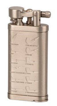 Passatore Leonard Flint Piptändare Nickel Satin Antique