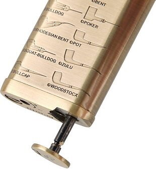 Passatore Leonard Flint Piptändare Brass Satin Antique