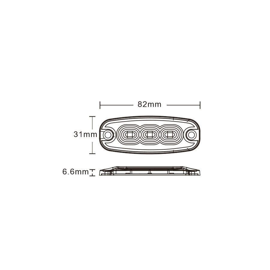 V-Sight Trucker Ultra Slim 3 (ECE R10, R65) - 2