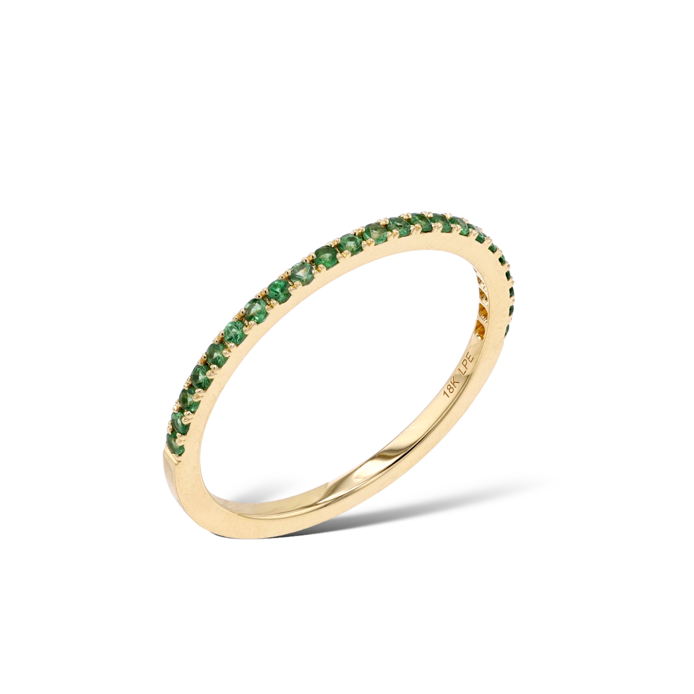STACKRING COLORI GREAN GARNET - 2