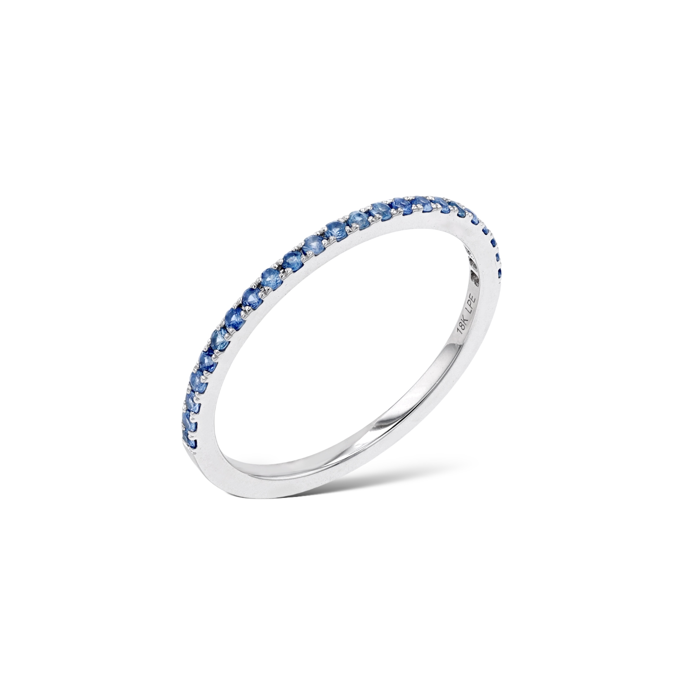 STACKRING COLORI LIGHT BLUE SAPPHIRE - 2