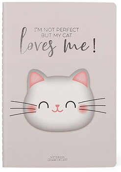 Kitty anteckningsbok medium