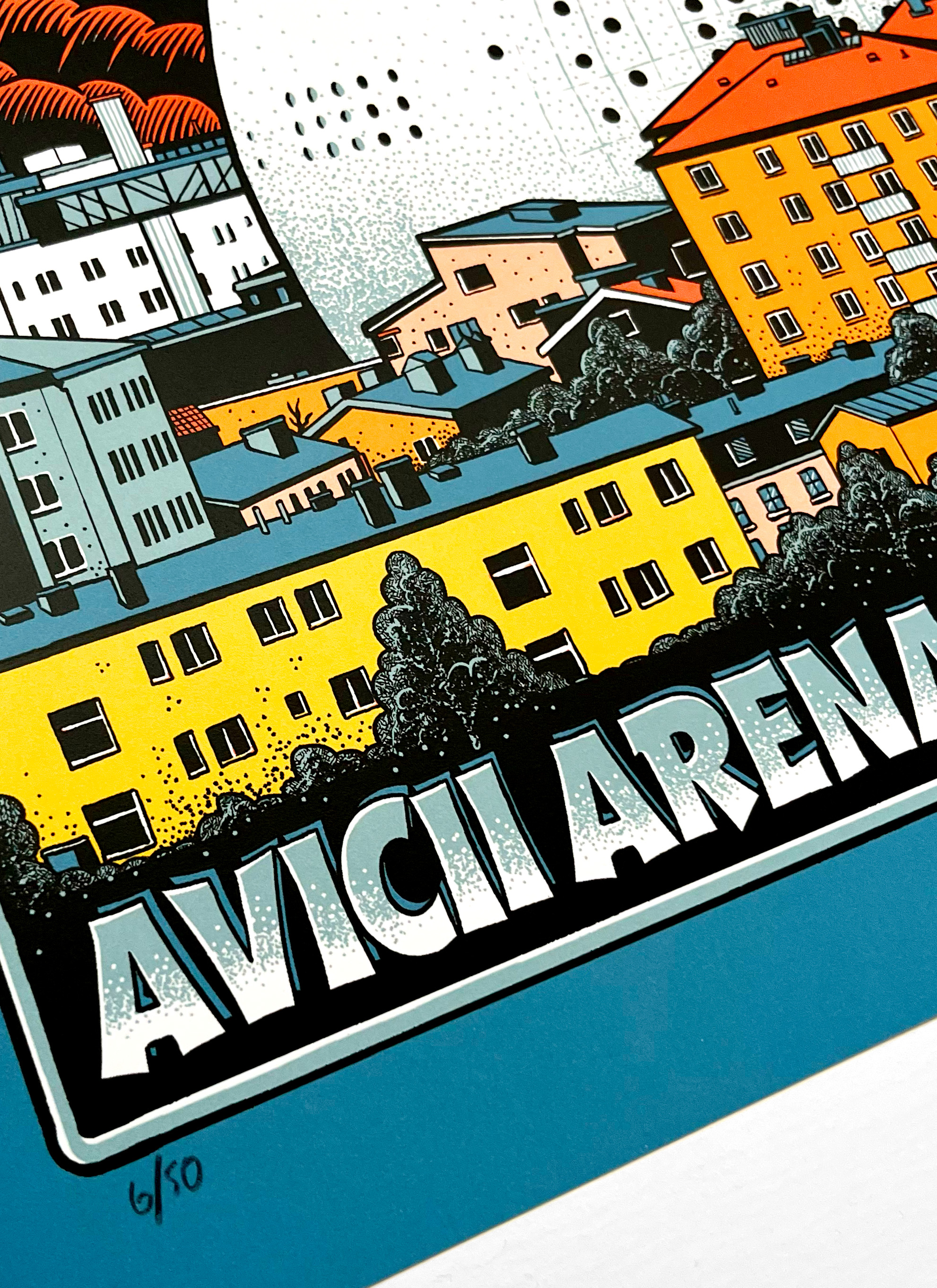 Official Blink-182 Stockholm Event Poster by Martin Ander - 5