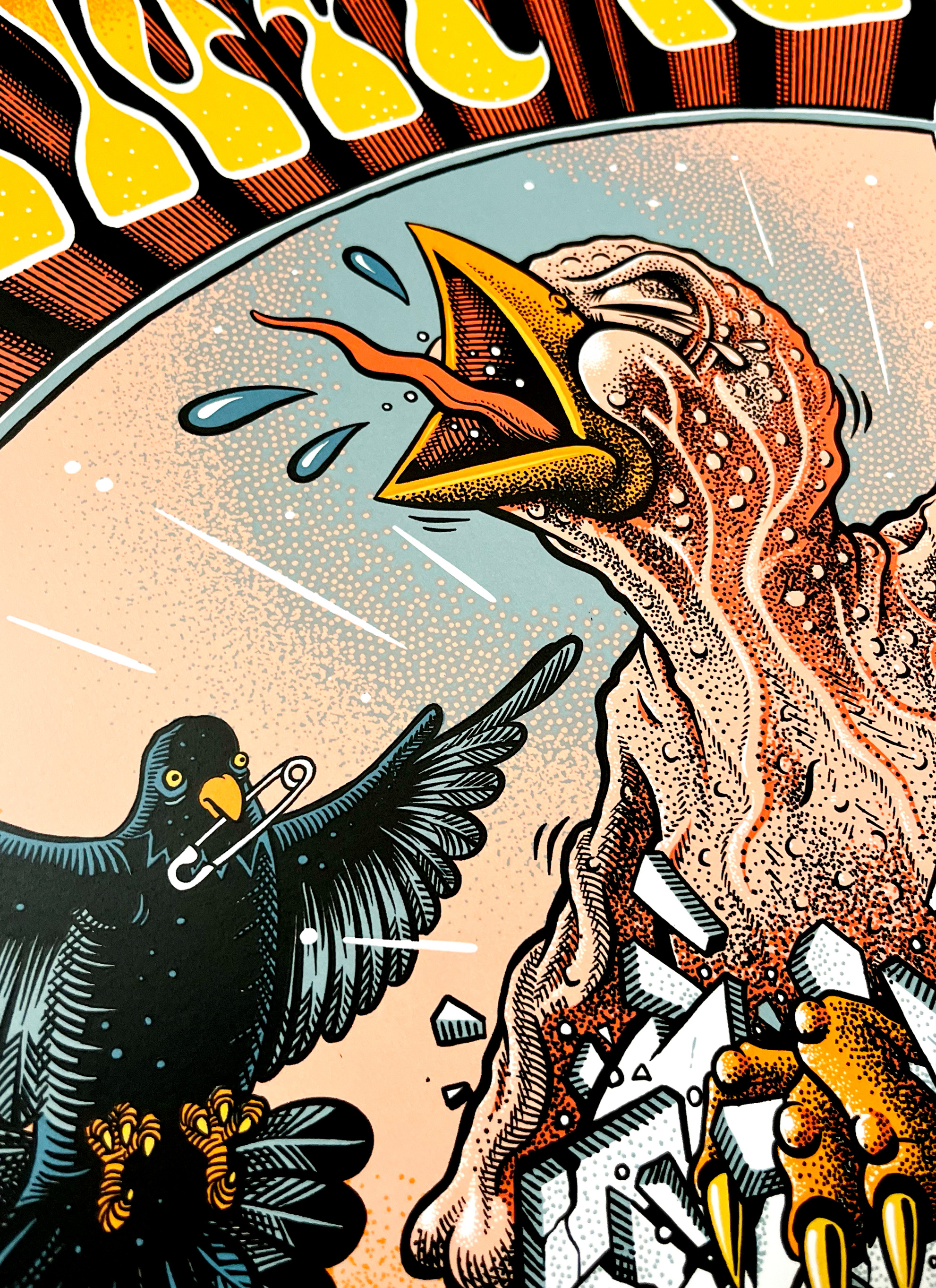 Official Blink-182 Stockholm Event Poster by Martin Ander - 3