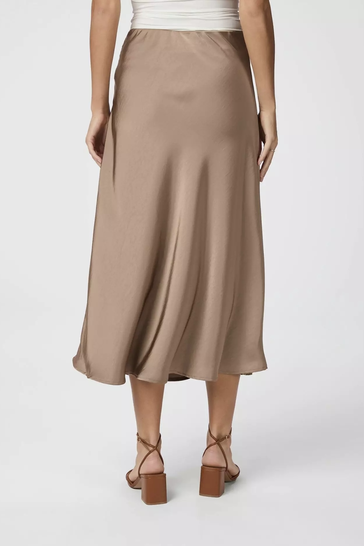 Neo Noir - Bovary Skirt Dark Taupe - 2
