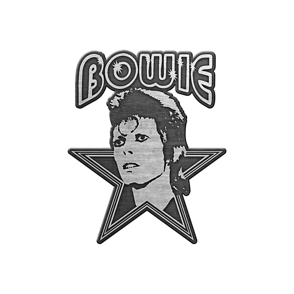 David Bowie Aladdin Sane Pin Badge