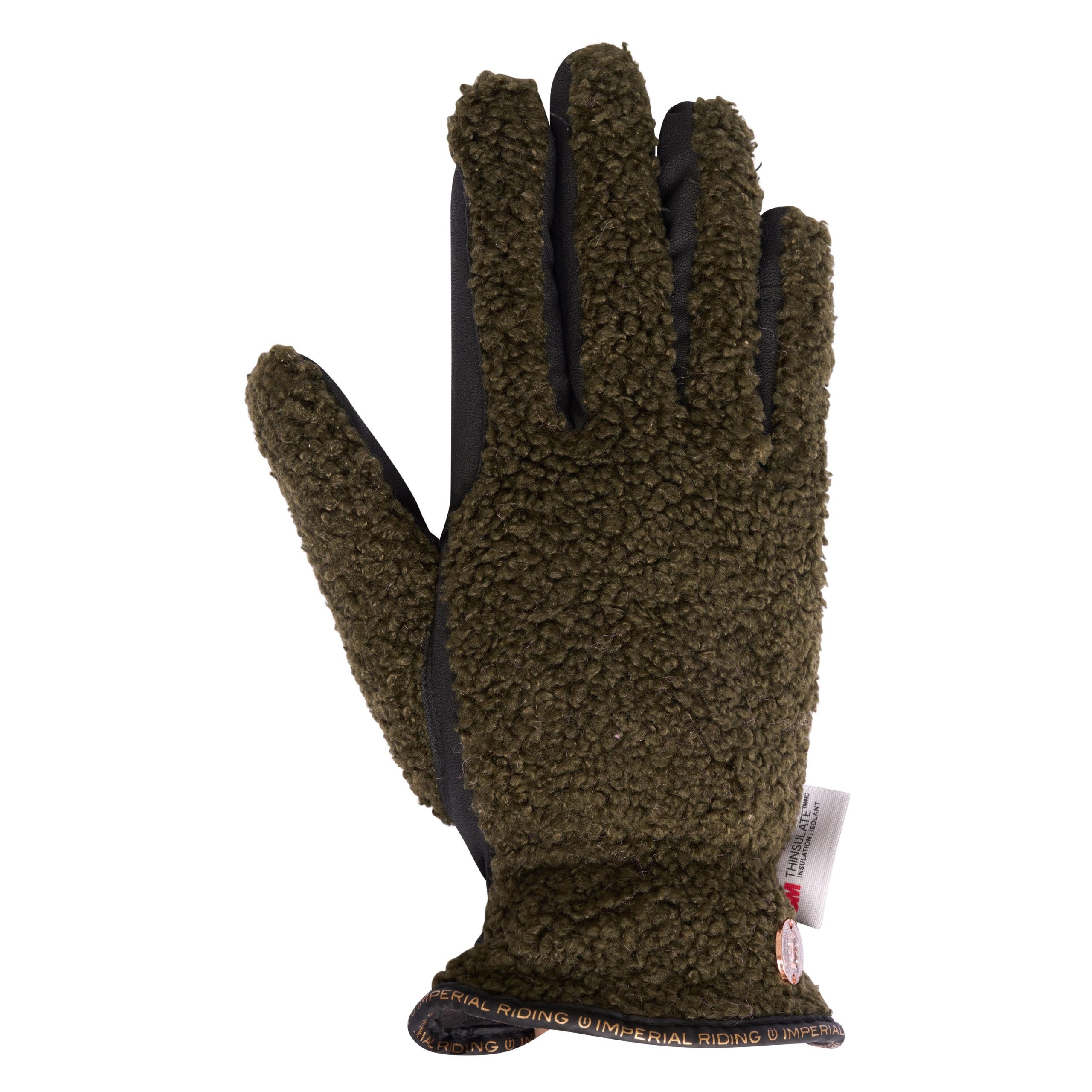 Handskar IRHFurry Star  - Dark Olive
