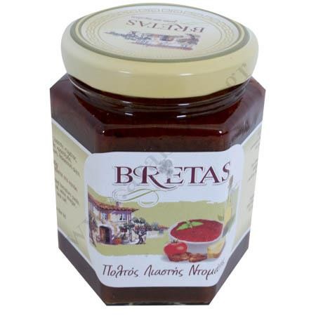 tomato puree of sun-dried tomatoes, bretas, 180g