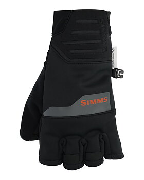Simms Windstopper® Half-Finger Glove - Black