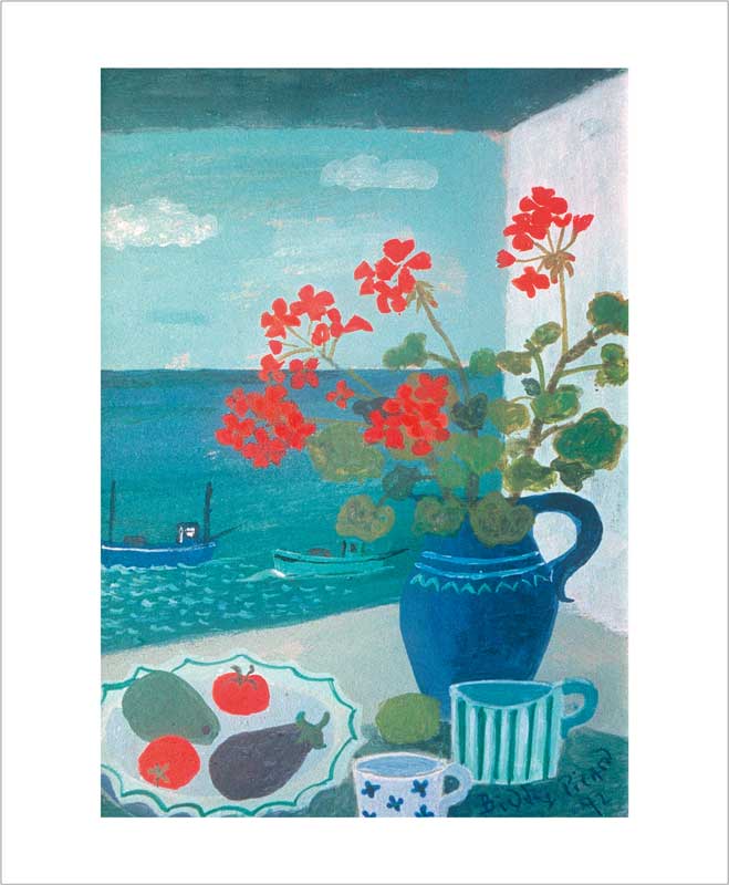 Geranium Jug, Greeting Card