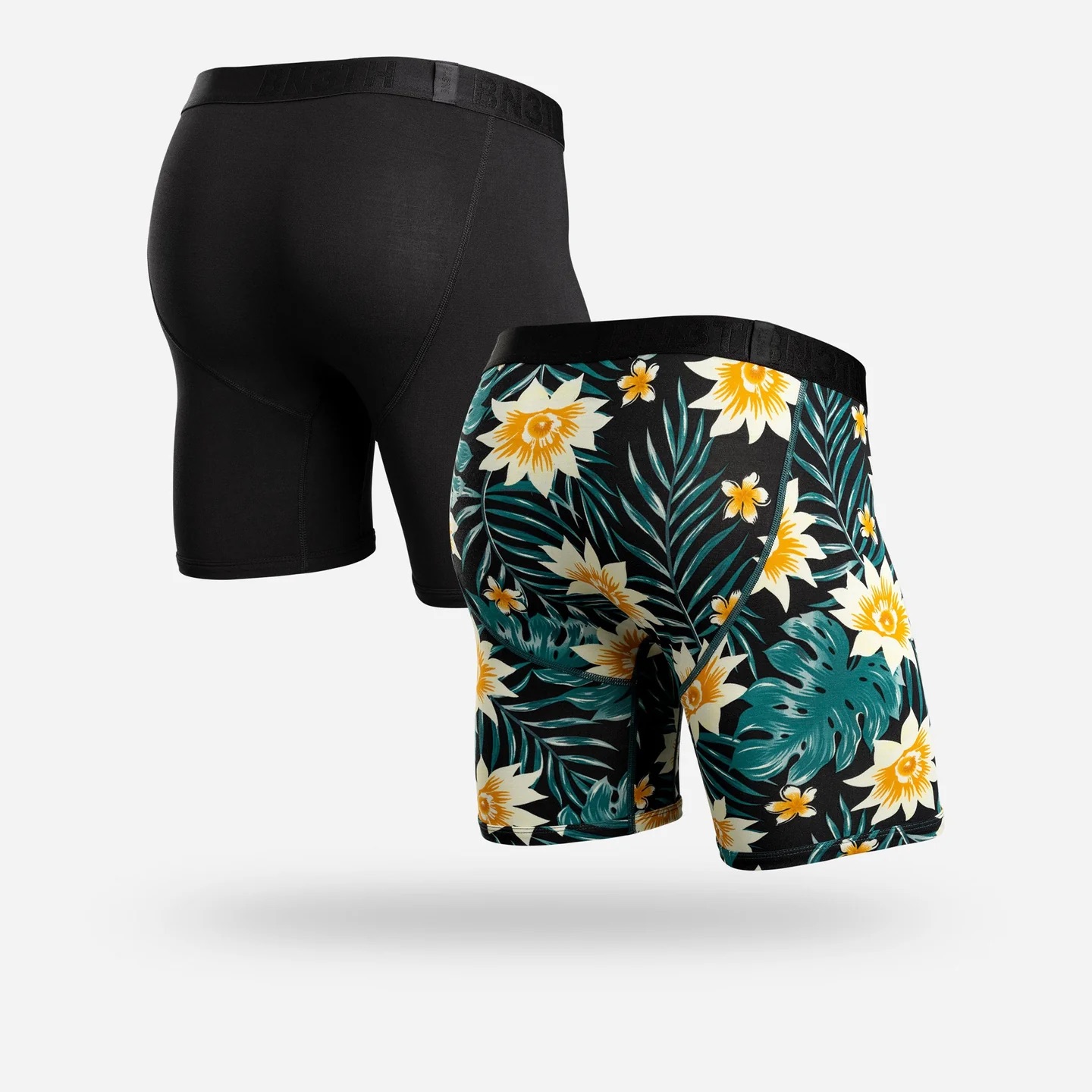 CLASSIC BOXER BRIEF 2 PACK PR. BLACK/TROPICAL FLORAL BLACK - 2