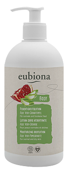 Eubiona Fuktgivande Ekologisk Bodylotion Aloe Vera & Granatäpple 500 ml