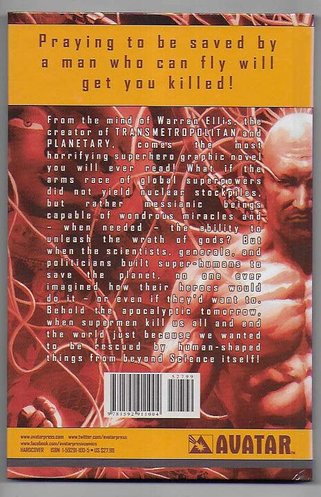 Supergod HC NM- Warren Ellis