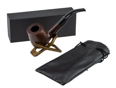 Mr Pipe Poker Walnut Presentask