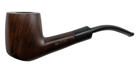 Mr Pipe Poker Walnut