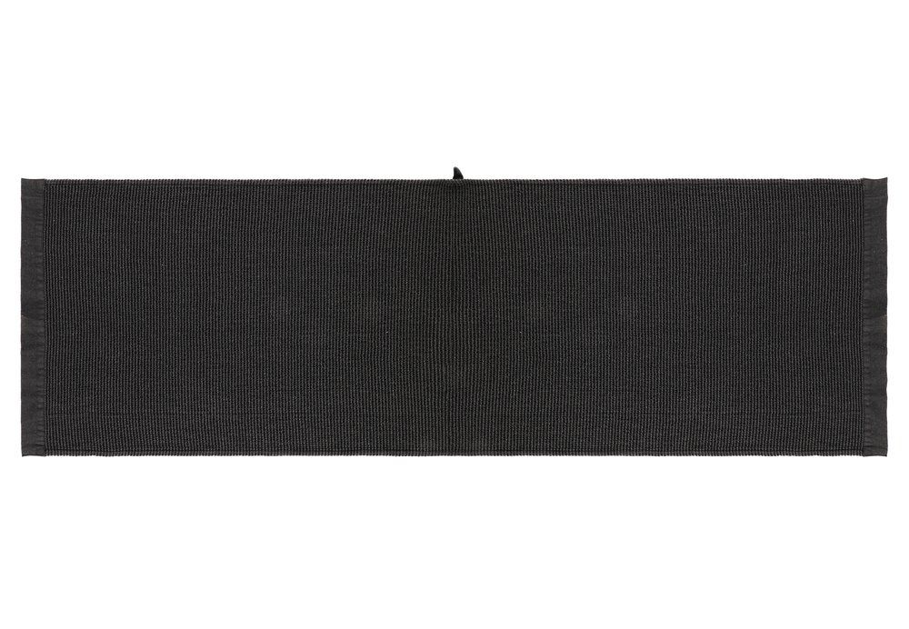 Kenno sitthandduk svart/grå 60x160 cm