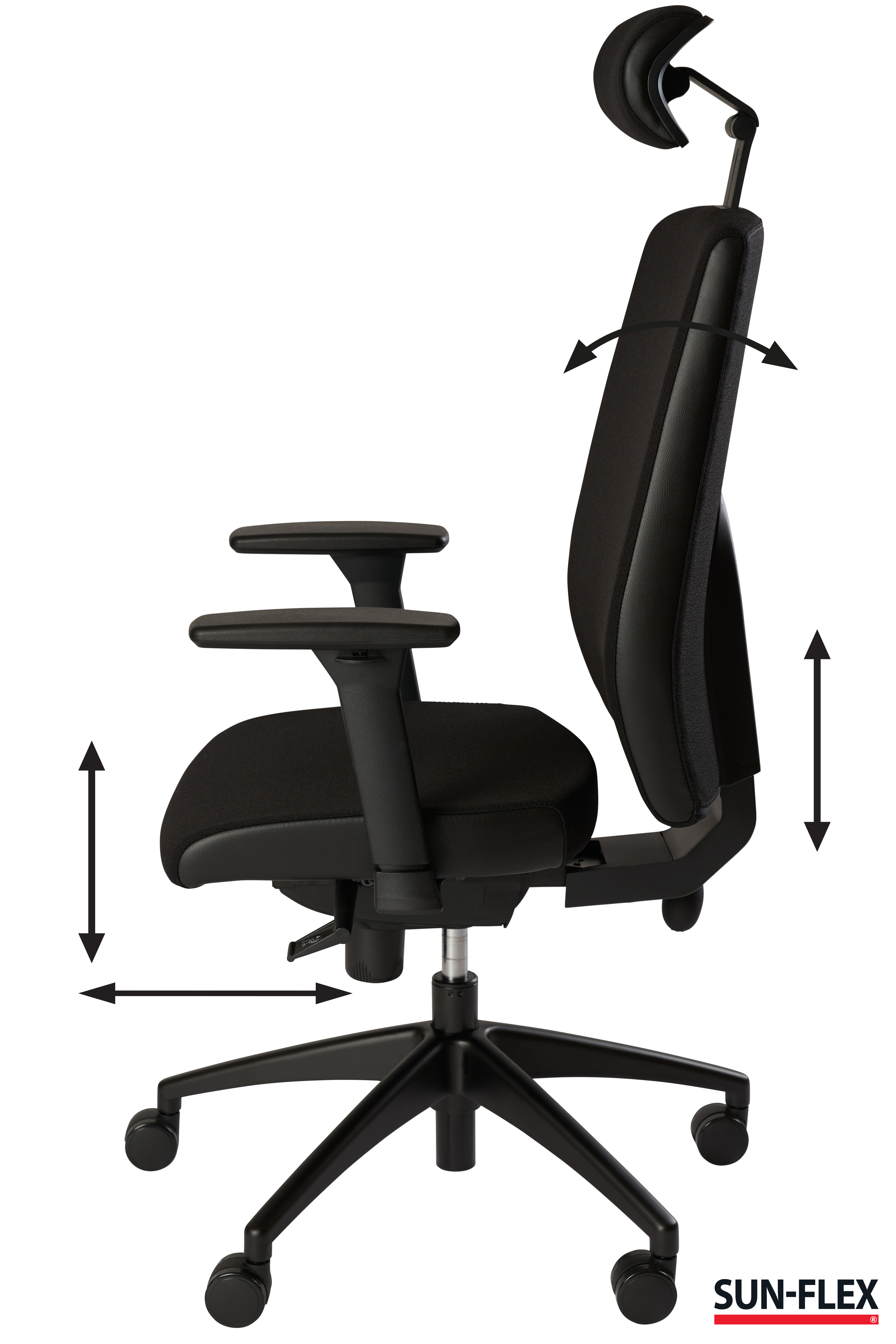 SF OFFICECHAIR HB, Onyx Black - 2