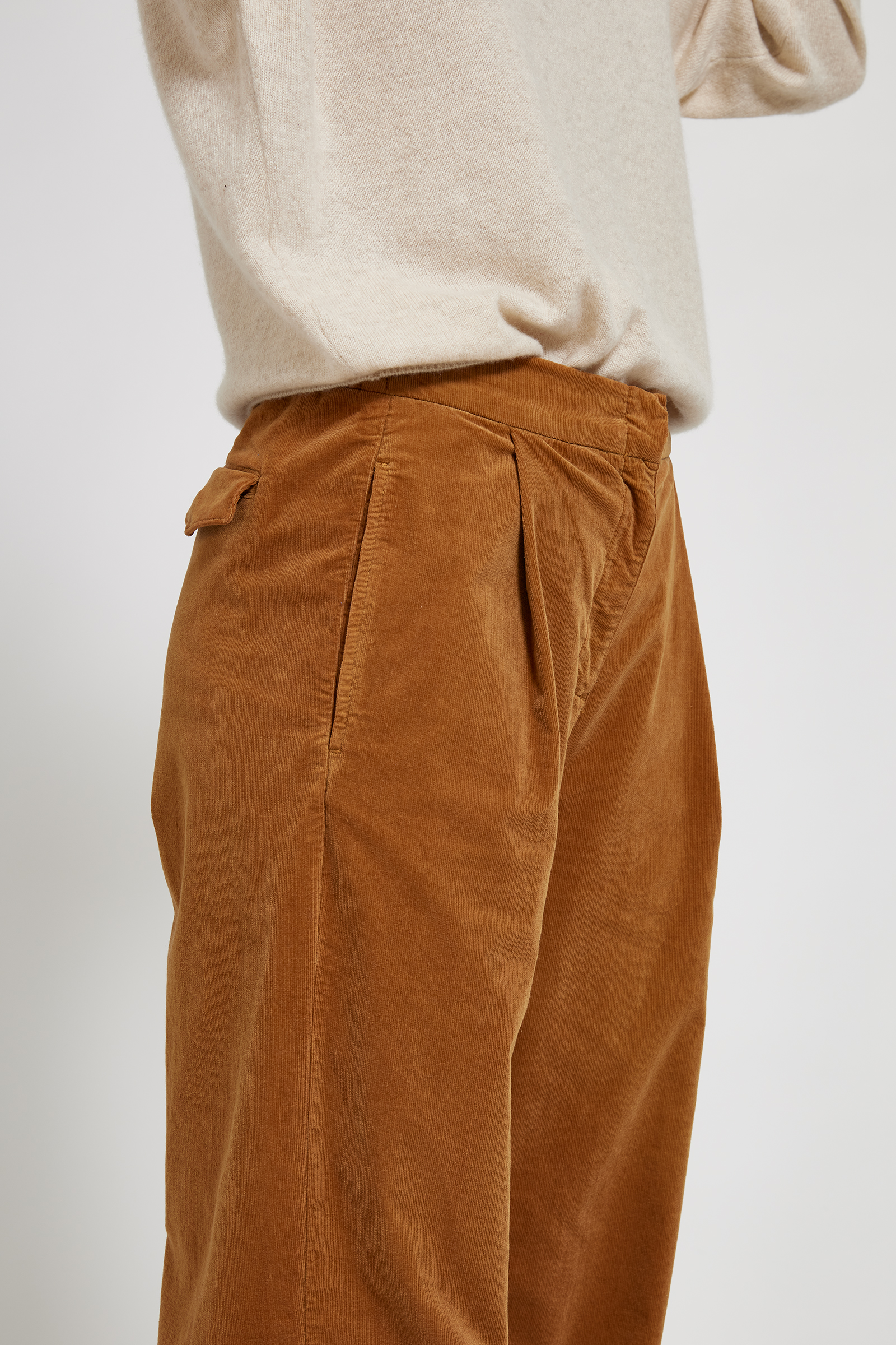 Nero organic baby cord trousers Harvest gold MASKA