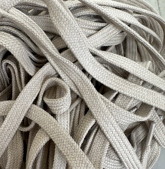 Skosnören 80 cm, beige