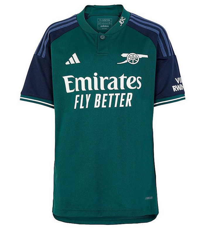 2023/2024 ARSENAL ADIDAS TREDJETRÖJA KORTÄRMAD - JUNIOR
