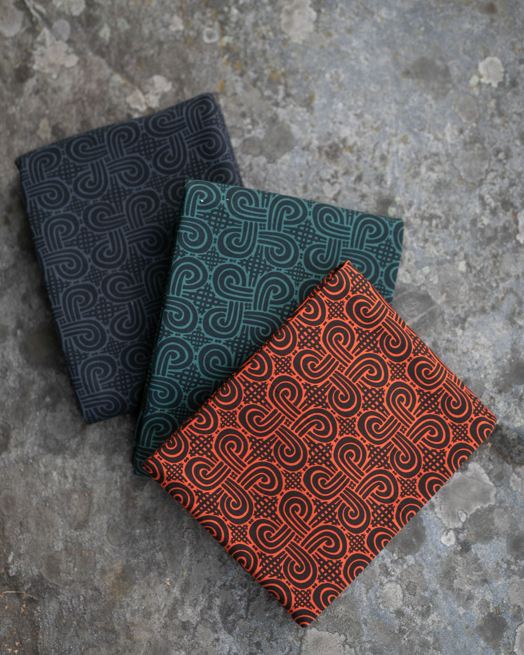 LOOPED SQUARE - DARK GREEN - 4