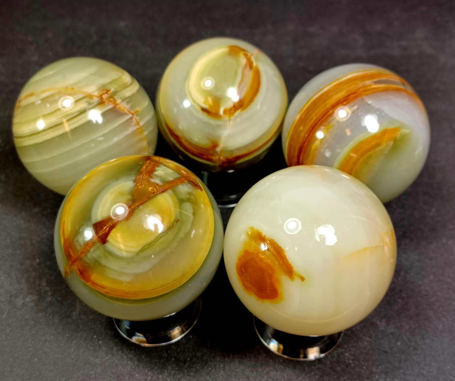 Onyx Klot - ca 52mm