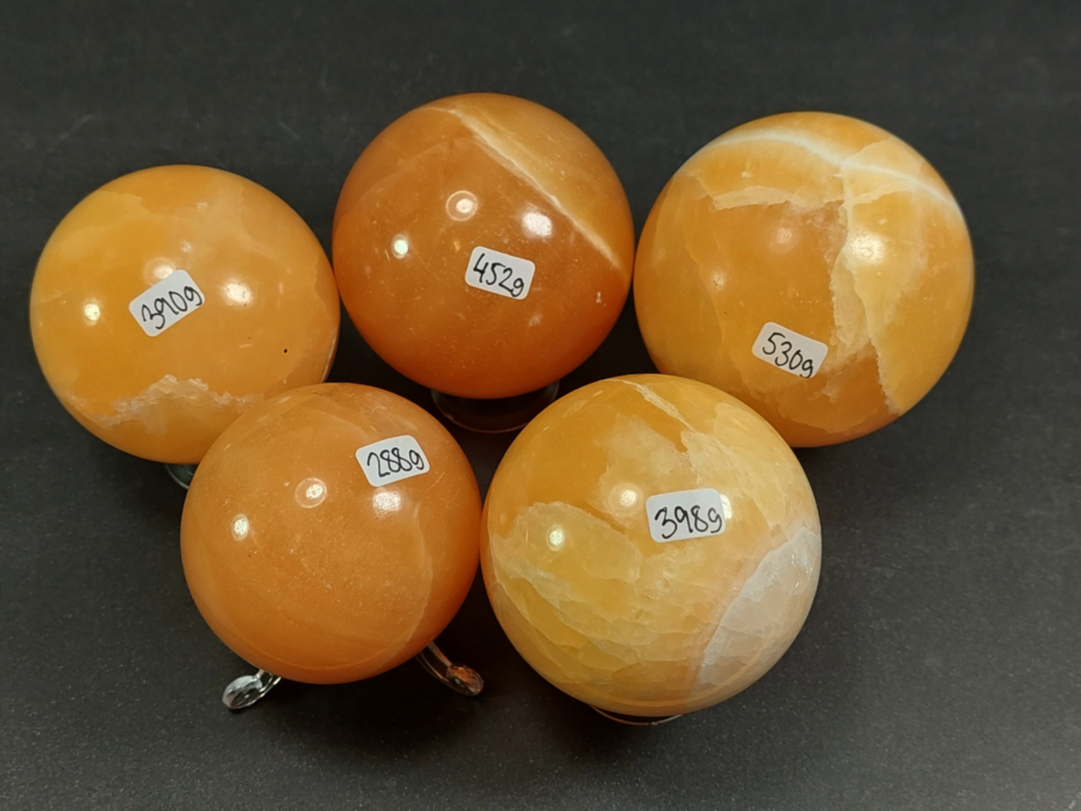 Orange Kalcit Klot , AA+  Mexiko