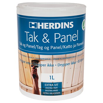 Tal- & panelvitt extra vit 1L