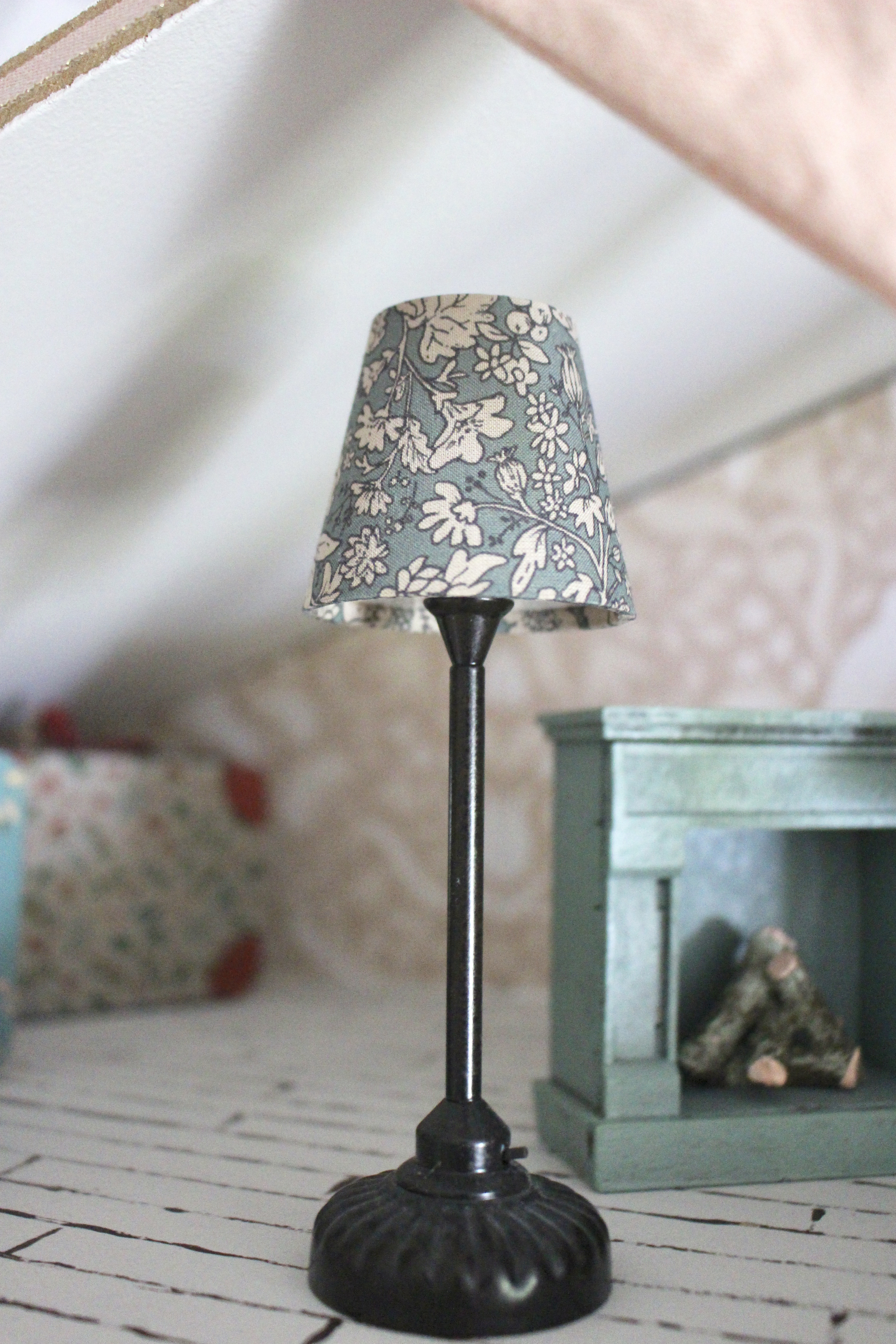 Lampa, blå