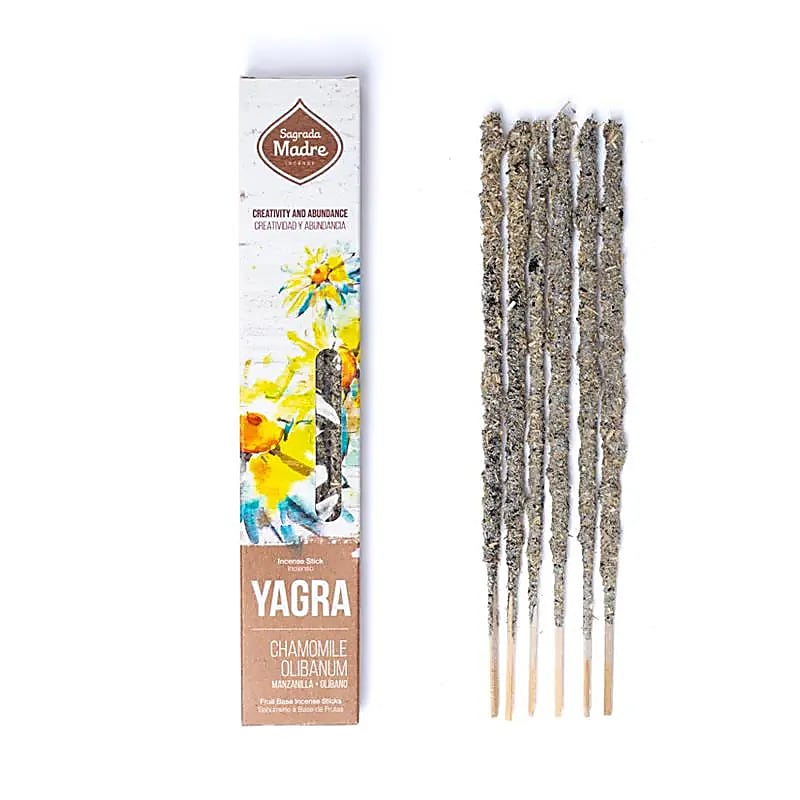 Sagrada Madre Yagra rökelse Kamomill &; Olibanum